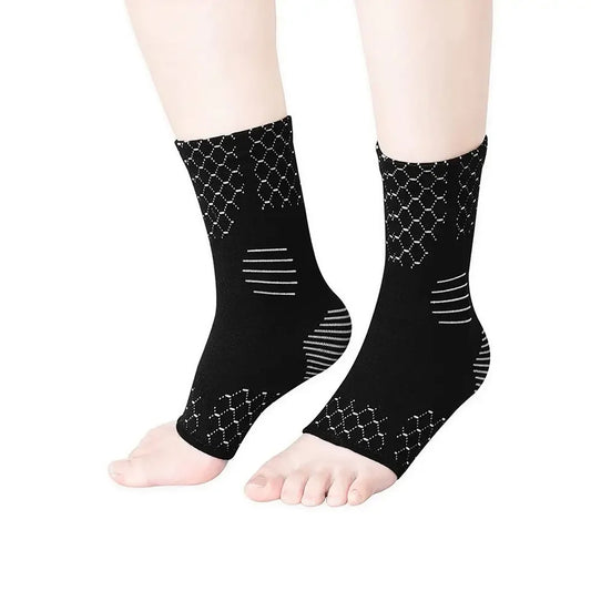 Evolve Ankle Support | Breathable Ankle Support Pair for Sprained Ankle Injury Recovery and Joint Pain