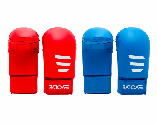 Evolve Karate Gloves | Lightweight Foam Padded Karate Gloves for Kids with Adjustable Straps