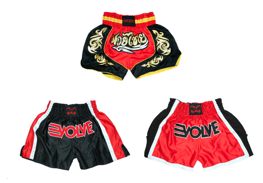 Evolve Muay Thai Shorts | Boxing Grappling Shorts for MMA Kickboxing Muay Thai BJJ for Men and Women …